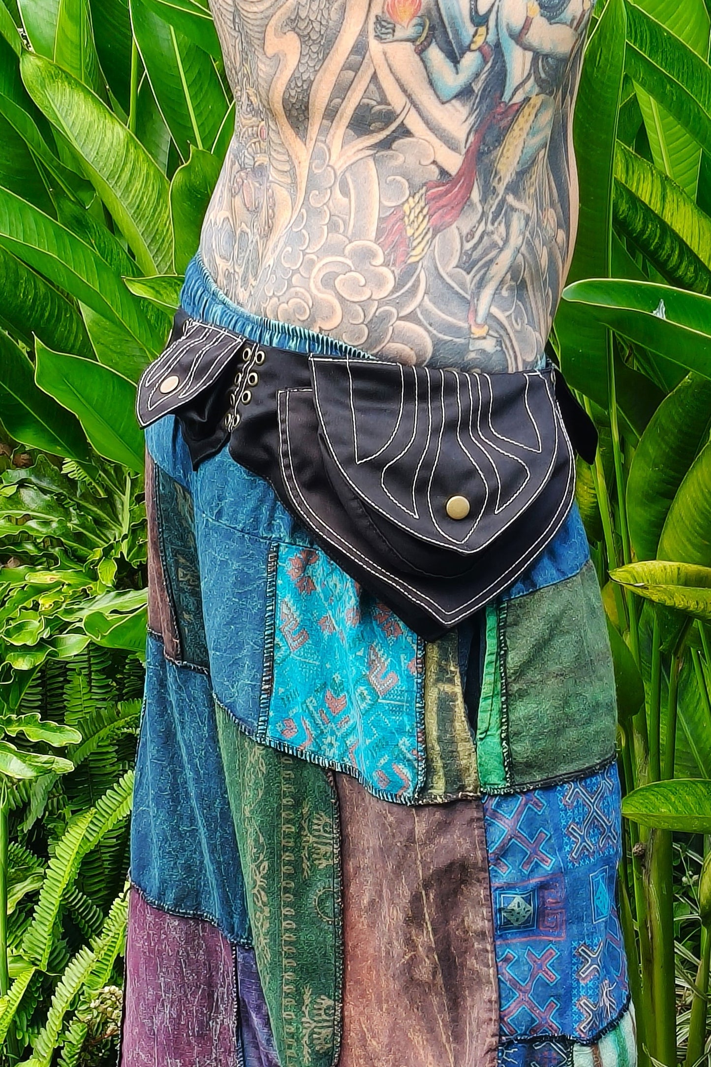 5 Pocket Belt in Onyx
