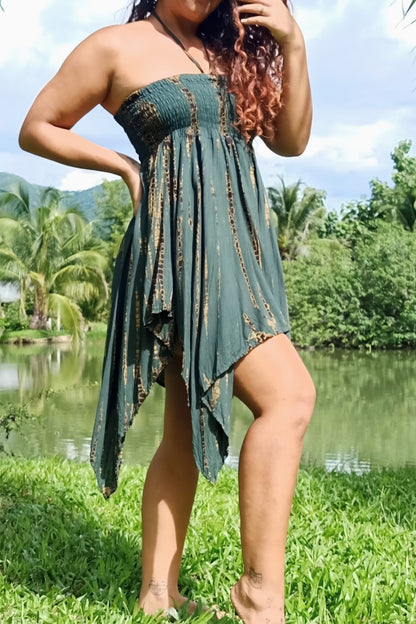 Fae Skirt/Dress in Rainforest