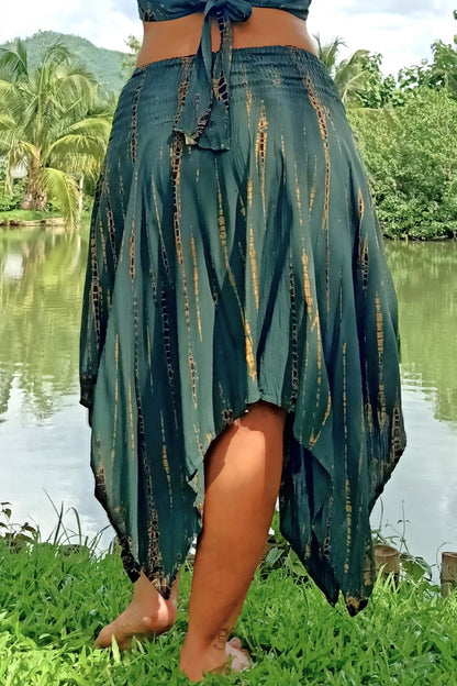 Fae Skirt/Dress in Rainforest