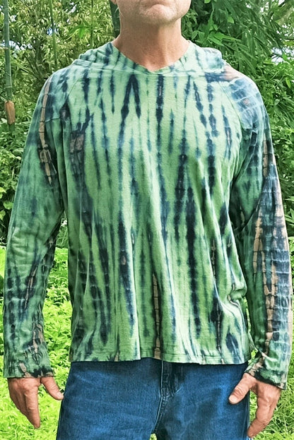 Hemp Hoody in Rainforest