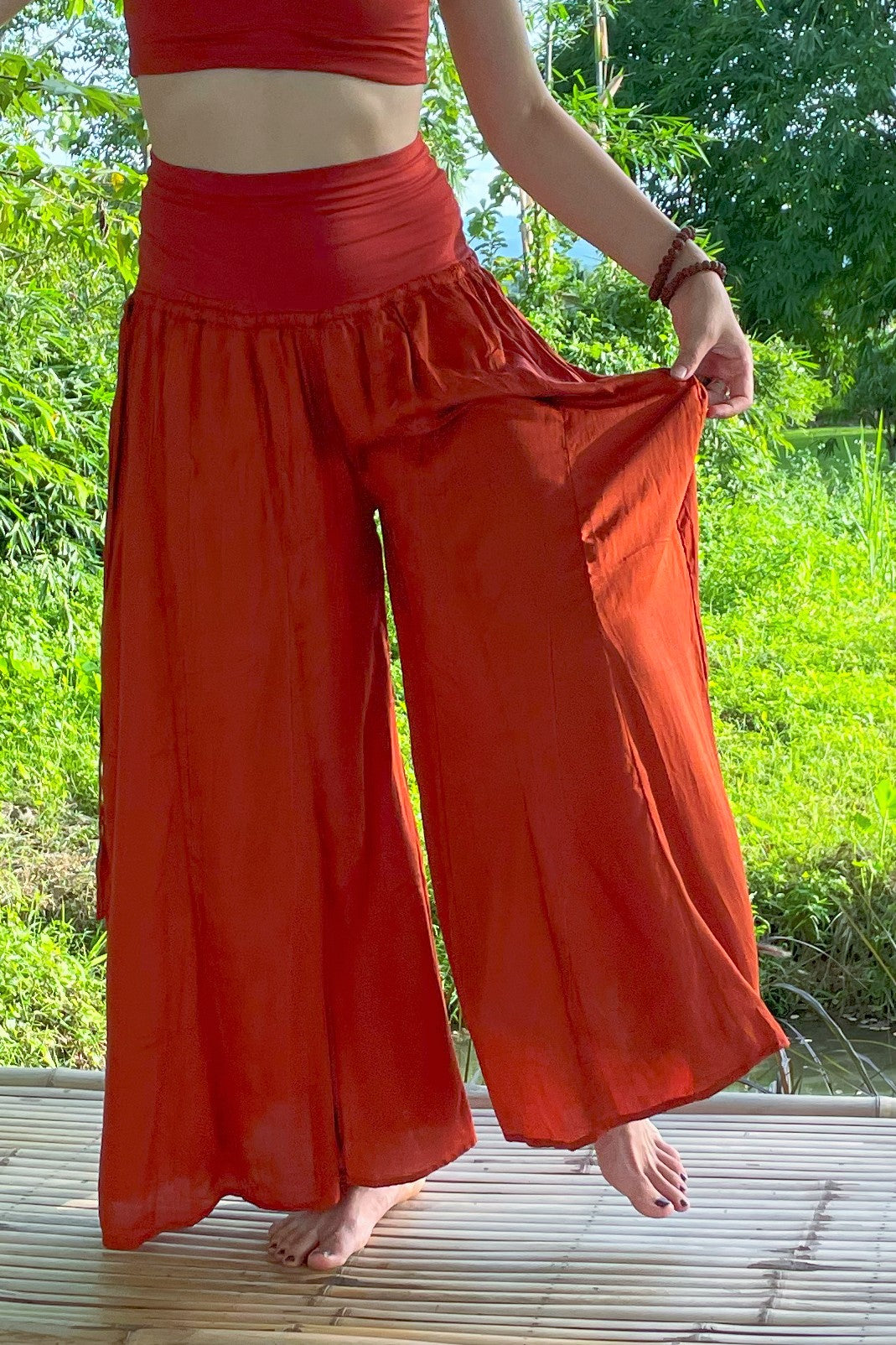 Persephone Pants in Rust