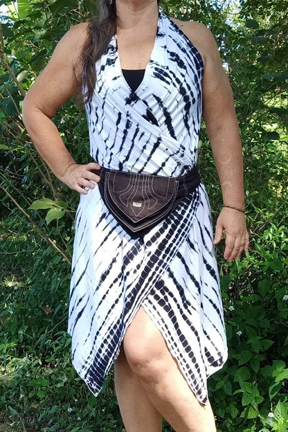 Wrap Dress/Backless Vest in Tao
