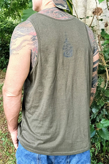 Green Hemp Tank Top