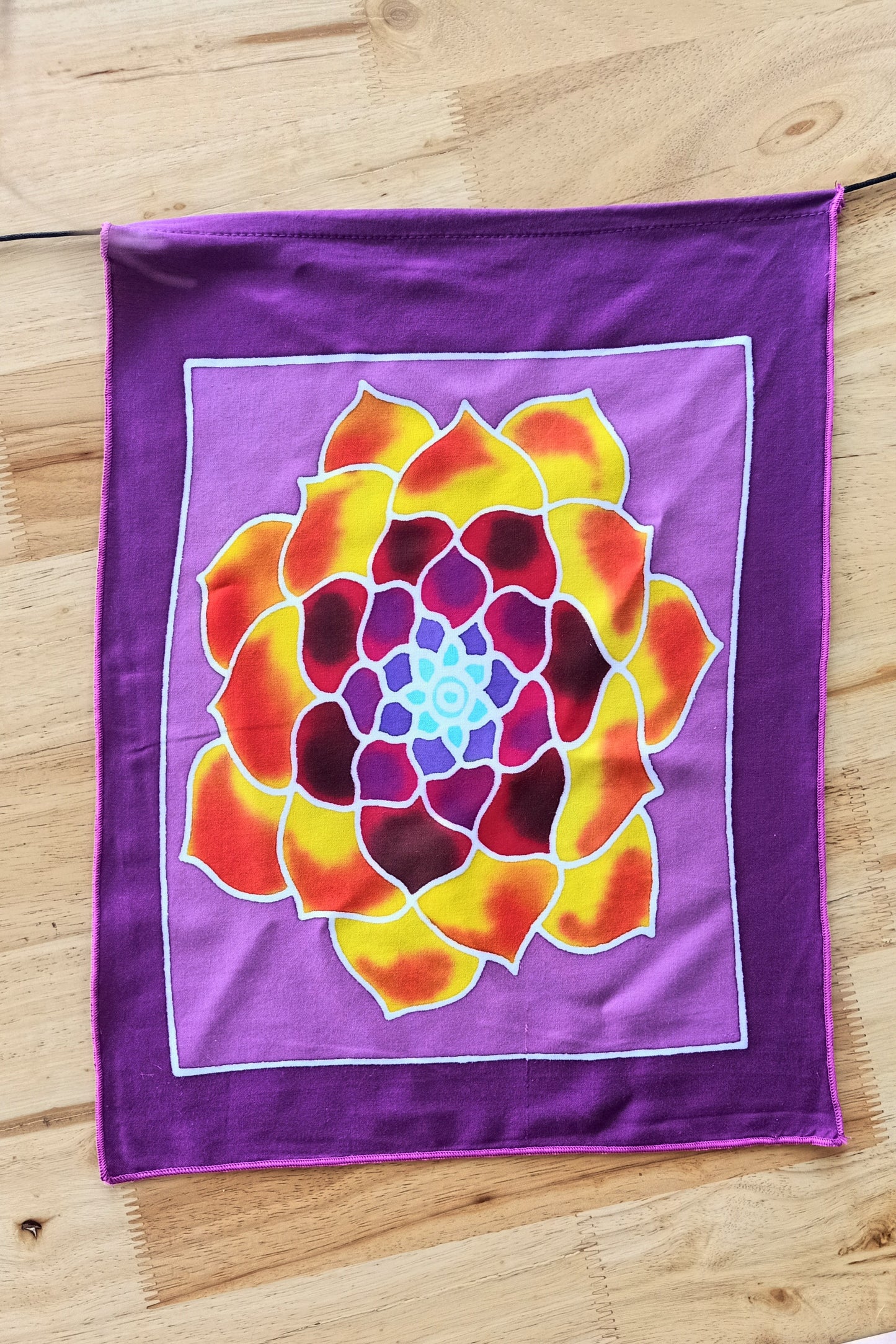 Batik Meditation Flags