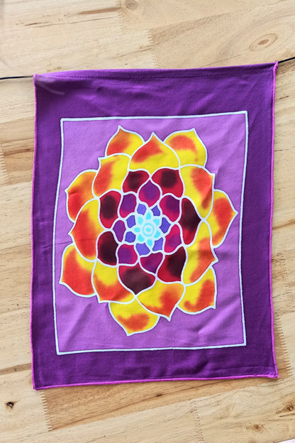 Batik Meditation Flags