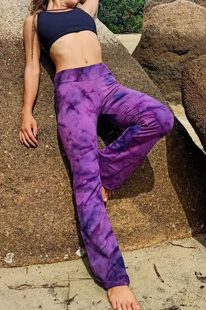 Purple Haze Flared Pants