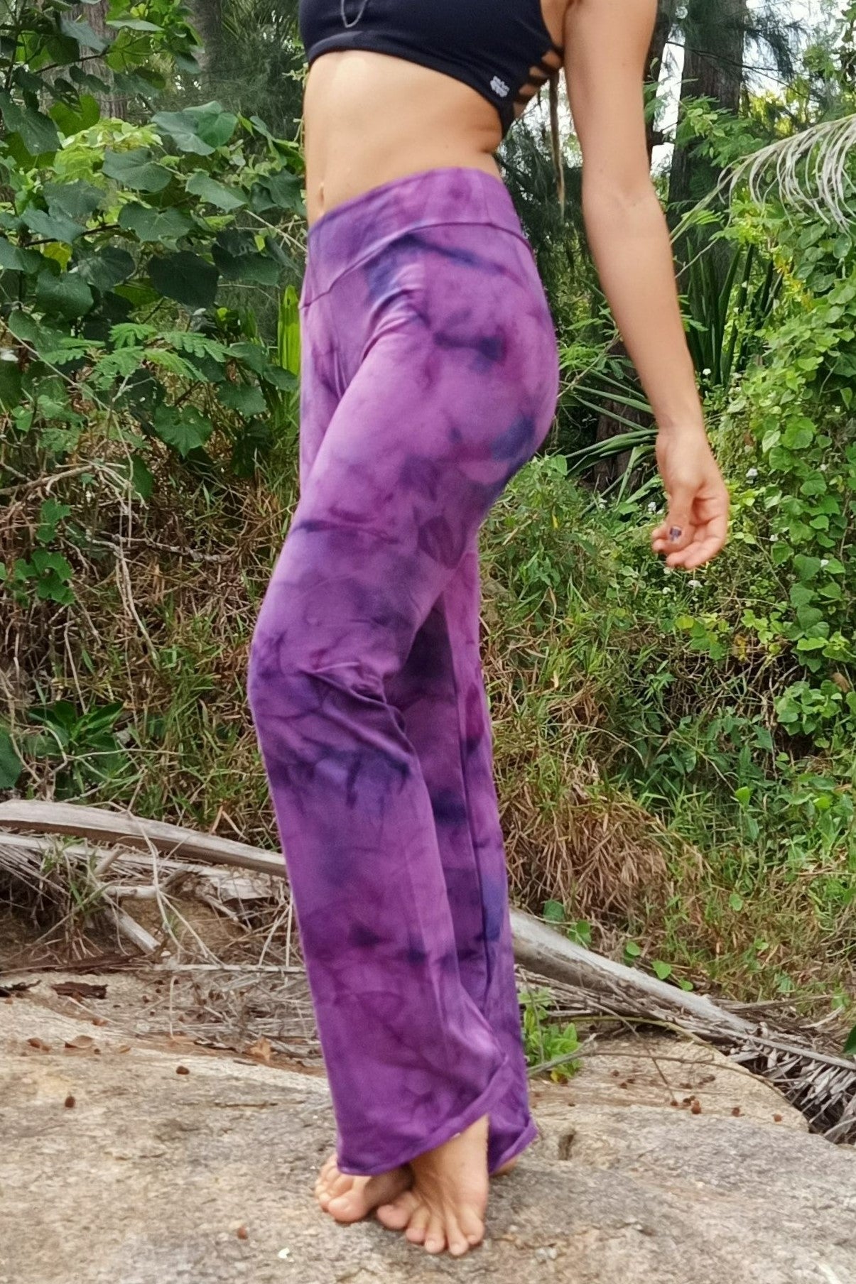 Purple Haze Flared Pants